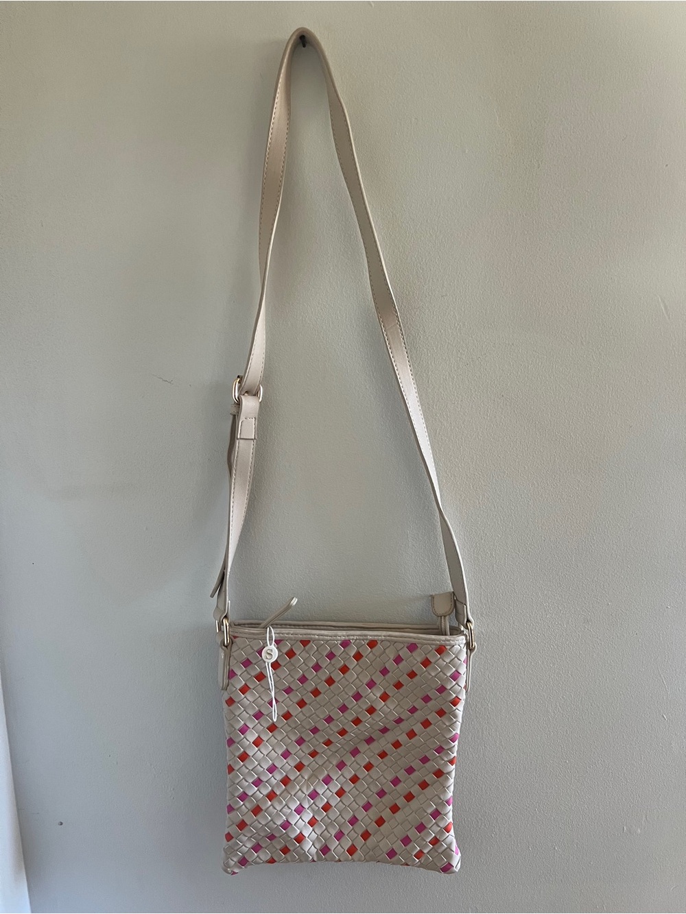 Shiraleah Woven Crossbody Bag